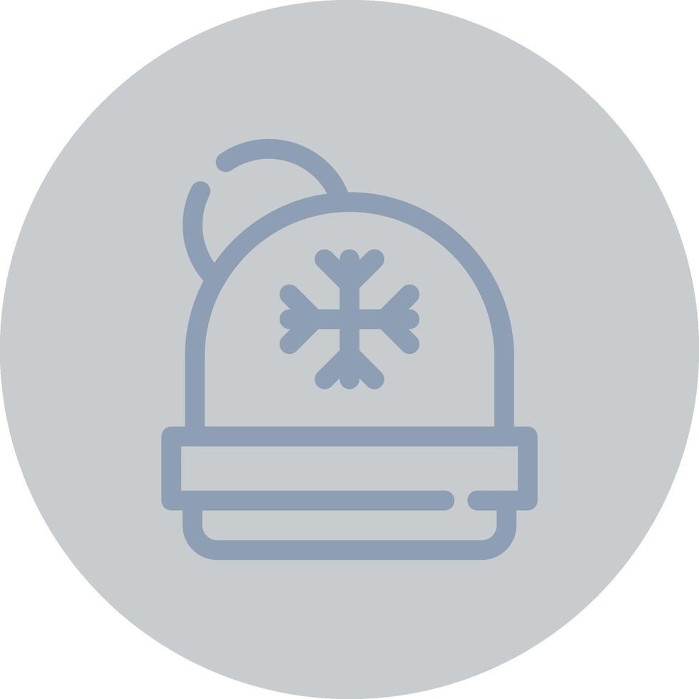 diseño de icono creativo de gorro vector