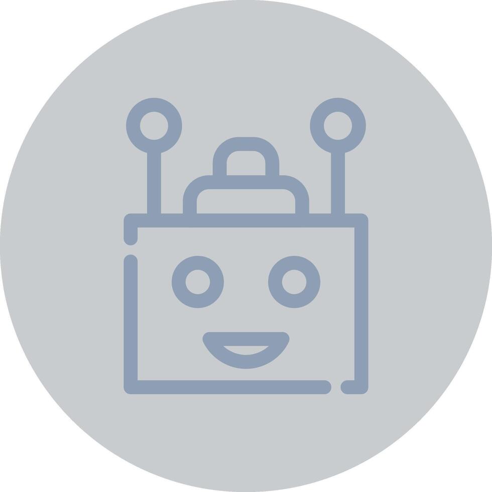 Chatbot Creative Icon Design vector