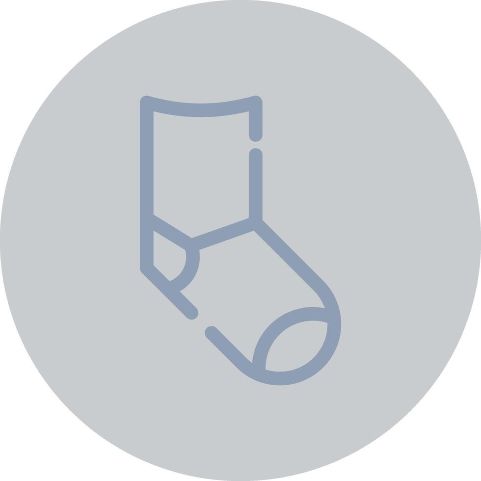 Sock Creative Icon Design vector