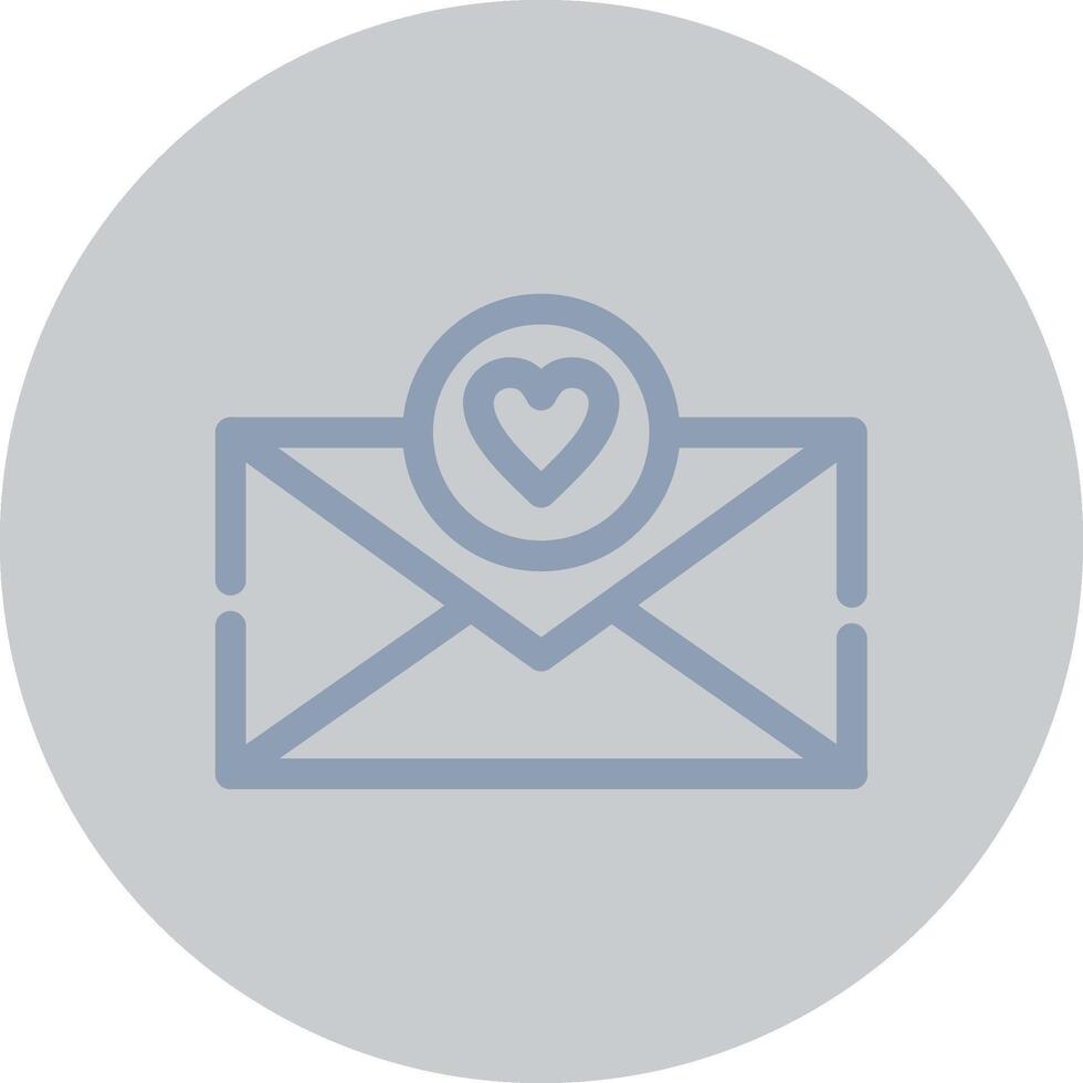 Love Letter Creative Icon Design vector