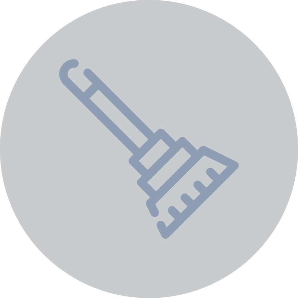 Broom Creative Icon Design vector