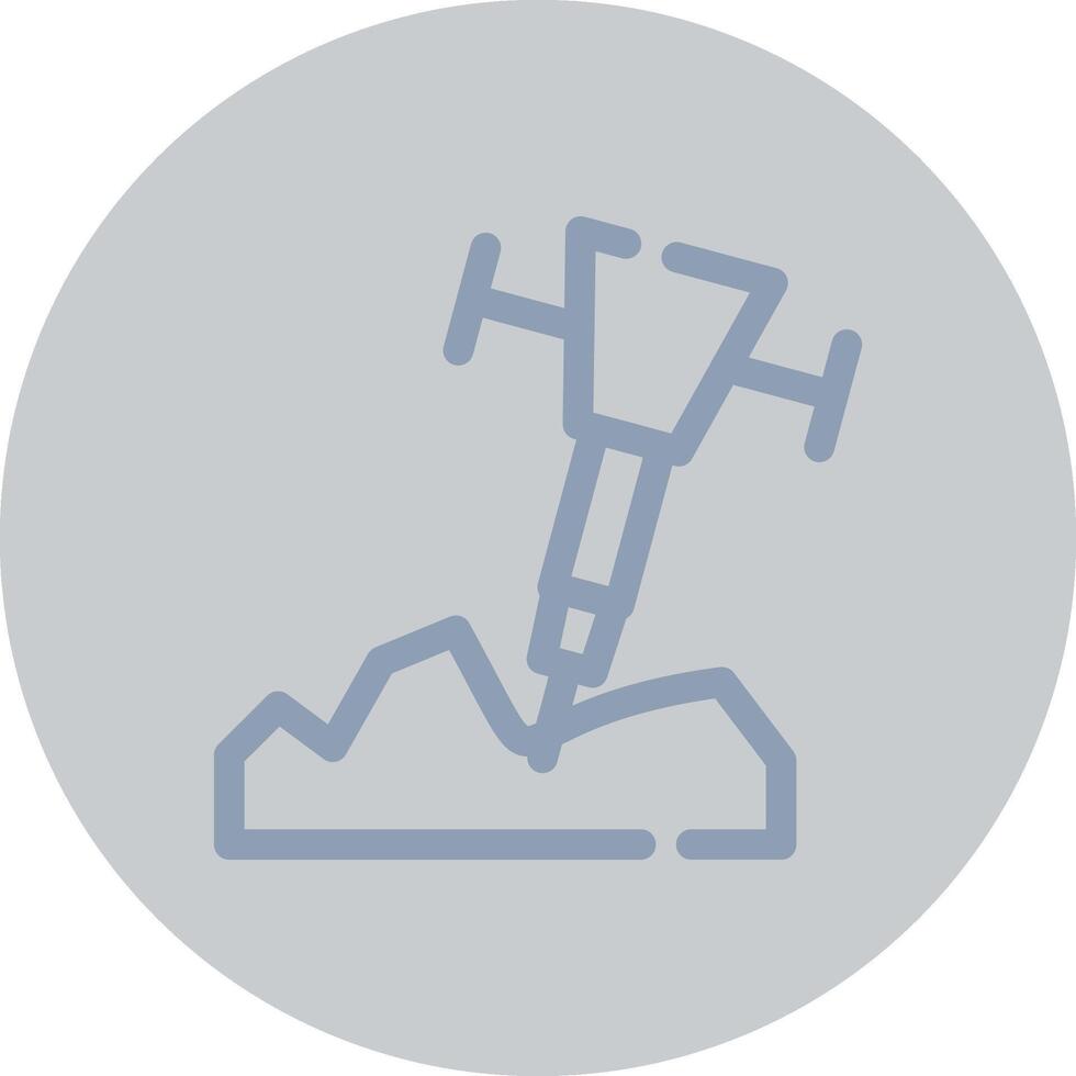 Drill Creative Icon Design vector