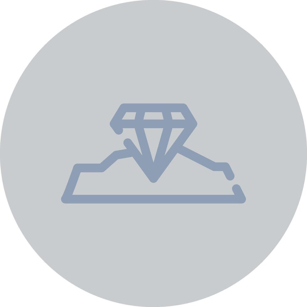 Diamond Creative Icon Design vector