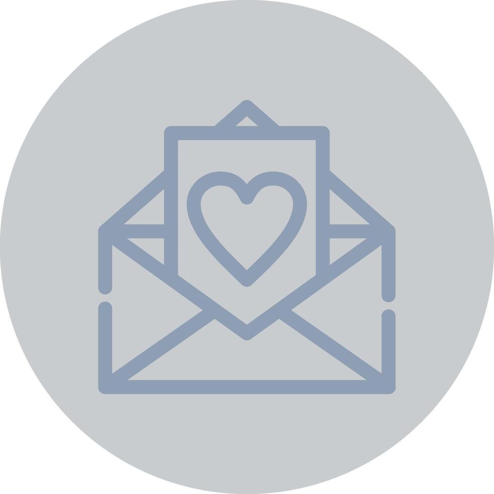 Love Letter Creative Icon Design vector