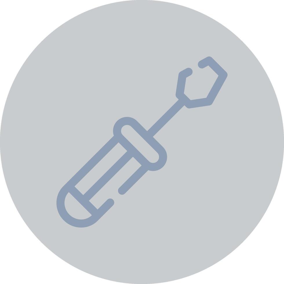 Screwdriver Creative Icon Design vector