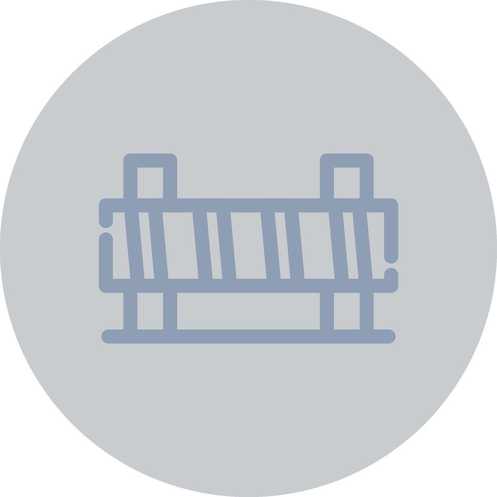 Barrier Creative Icon Design vector