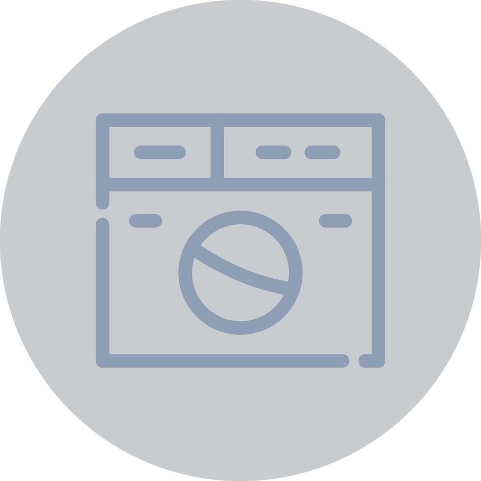 Laundry Creative Icon Design vector