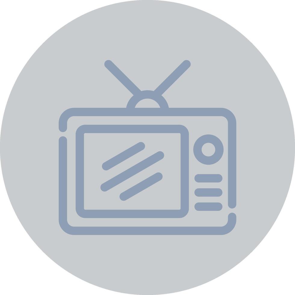 Tv Creative Icon Design vector