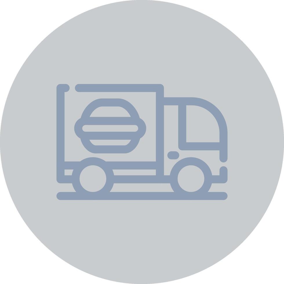 Food Delivery Creative Icon Design vector