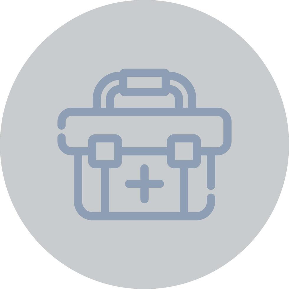 First Aid Kit Creative Icon Design vector