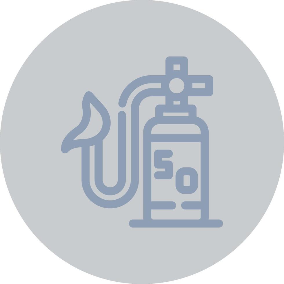 Oxygen Mask Creative Icon Design vector