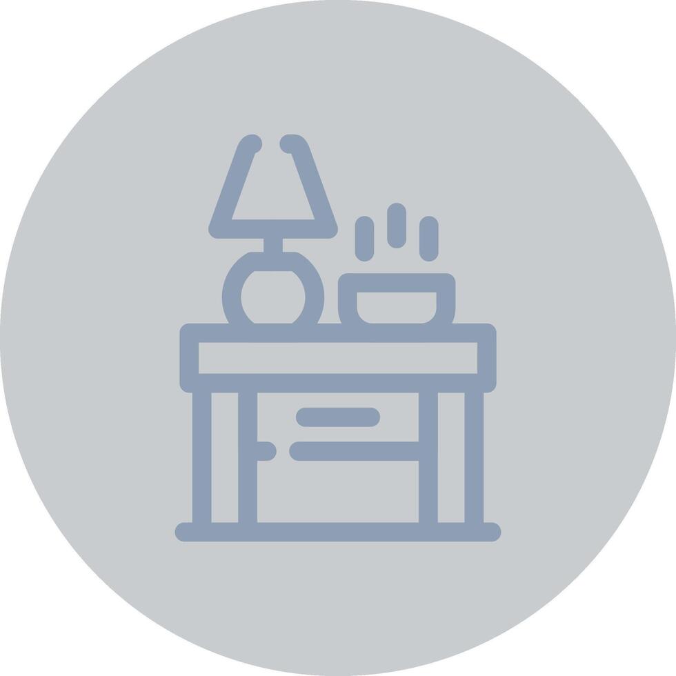 Nightstand Creative Icon Design vector