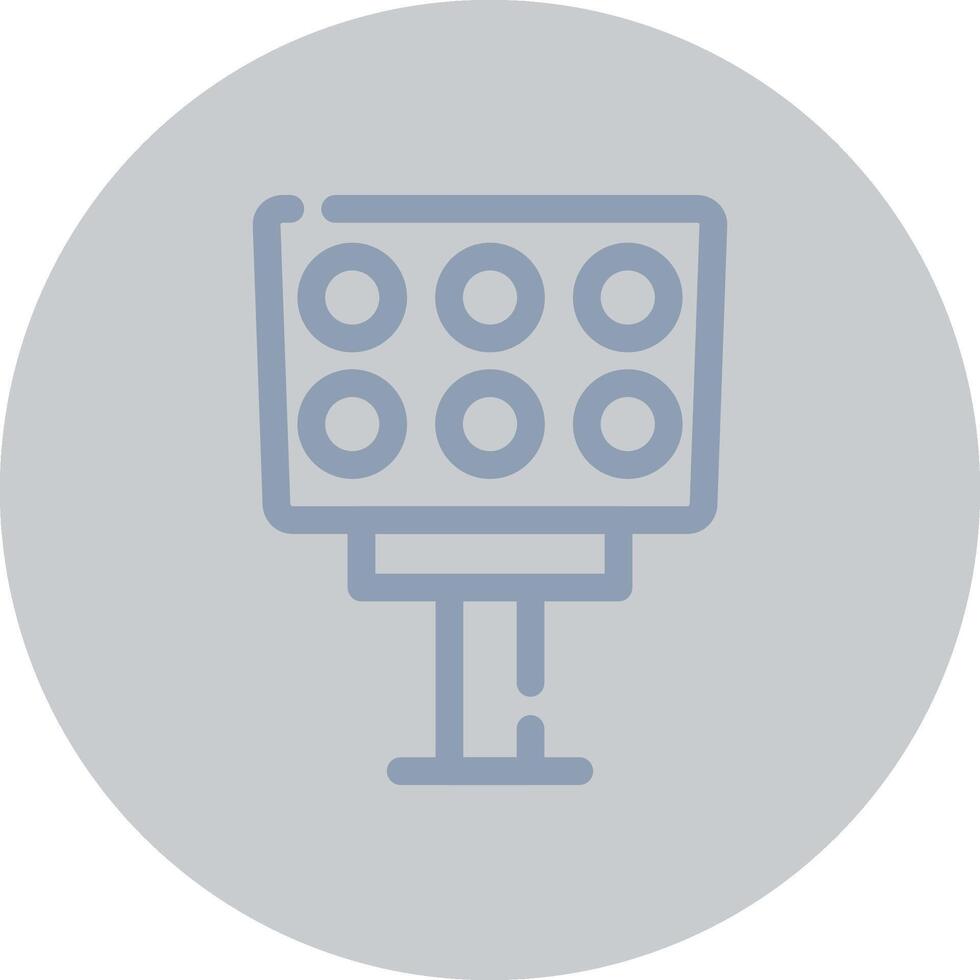 Light Creative Icon Design vector