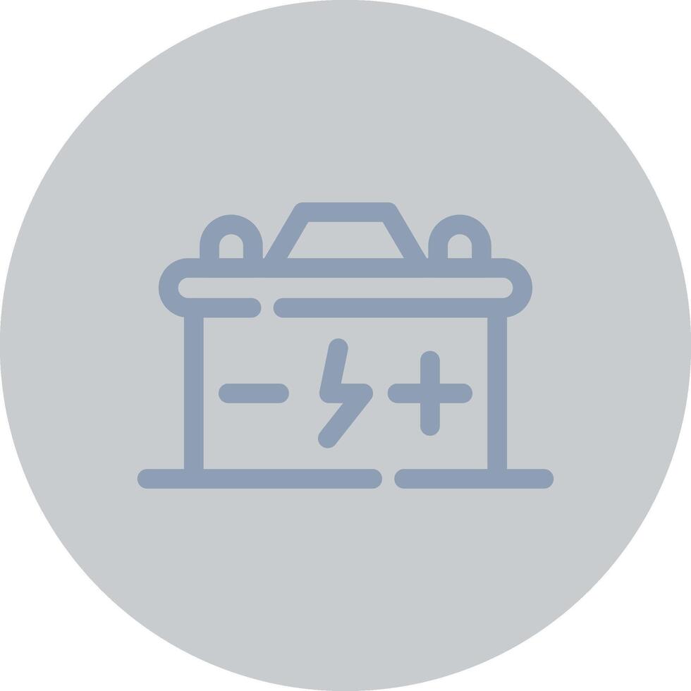 Battery Creative Icon Design vector