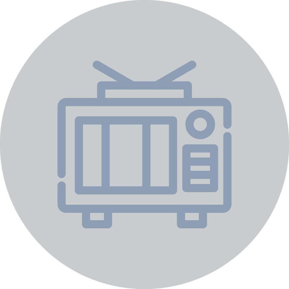 Tv Creative Icon Design vector