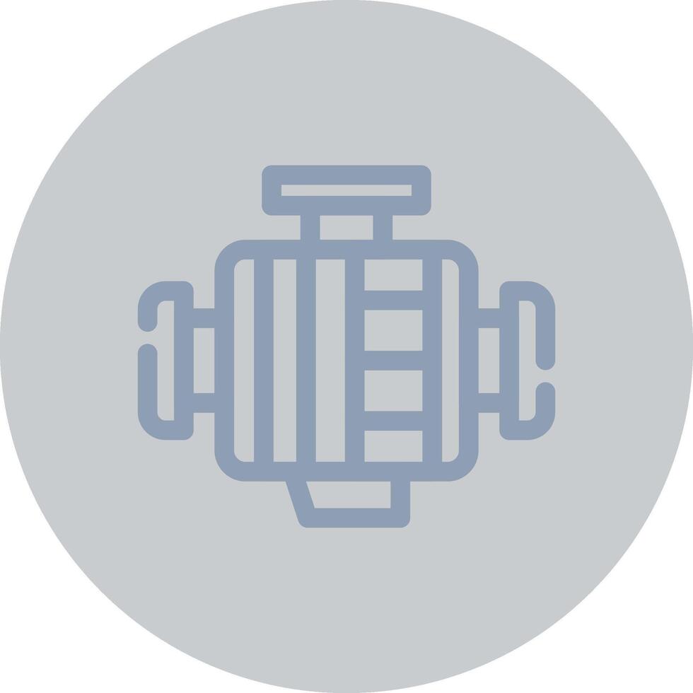 Car Engine Creative Icon Design vector