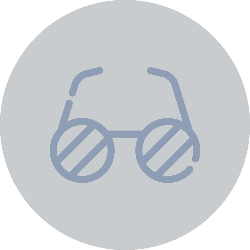 Star Glasses Creative Icon Design vector