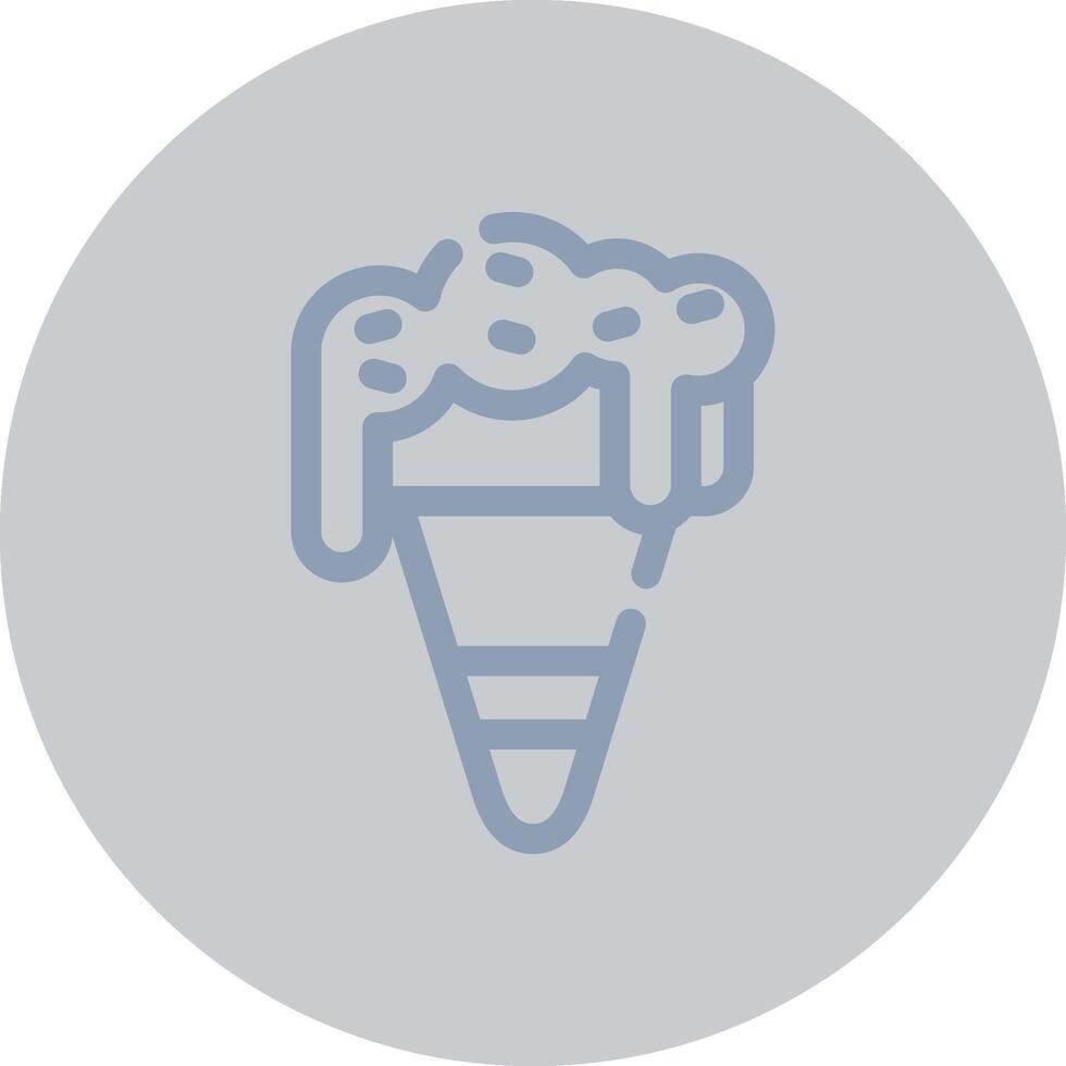 Ice Cream Creative Icon Design vector