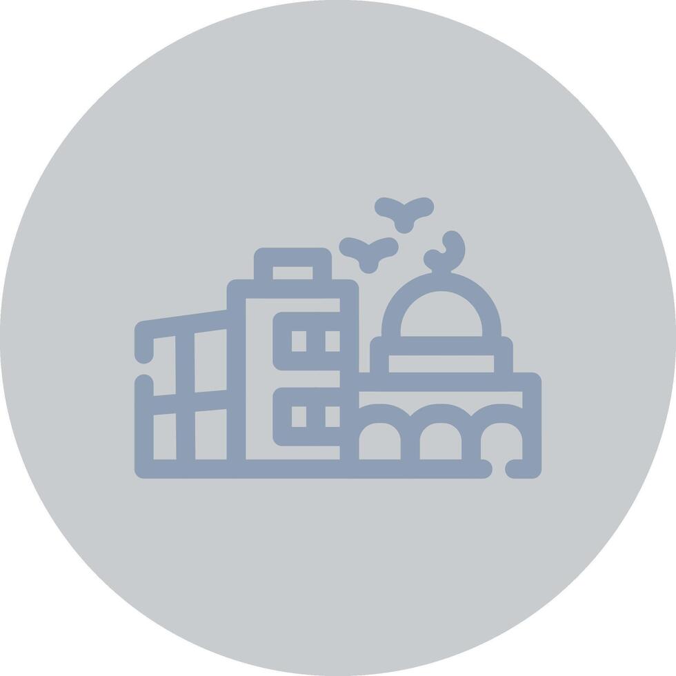 Skyscrapers Creative Icon Design vector
