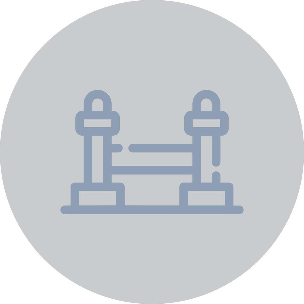 Stanchion Creative Icon Design vector