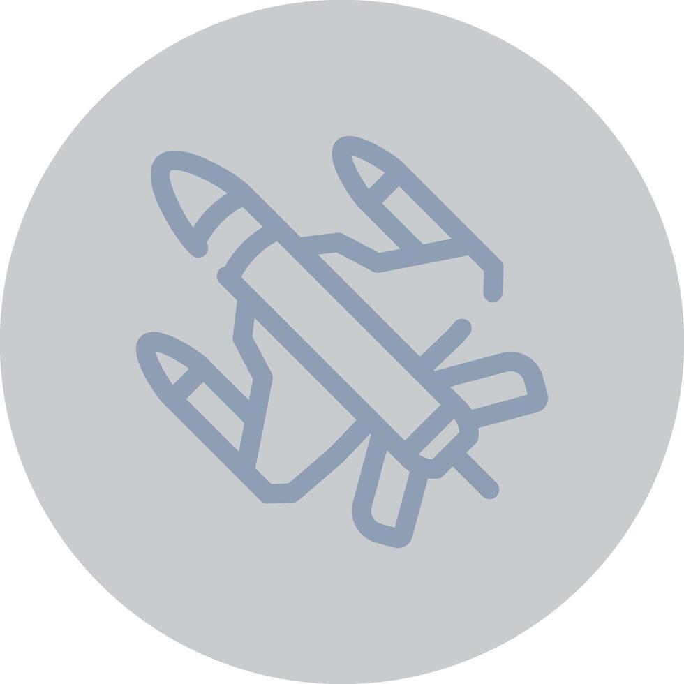 Plane Creative Icon Design vector