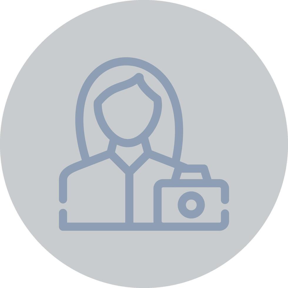 Photographer Creative Icon Design vector