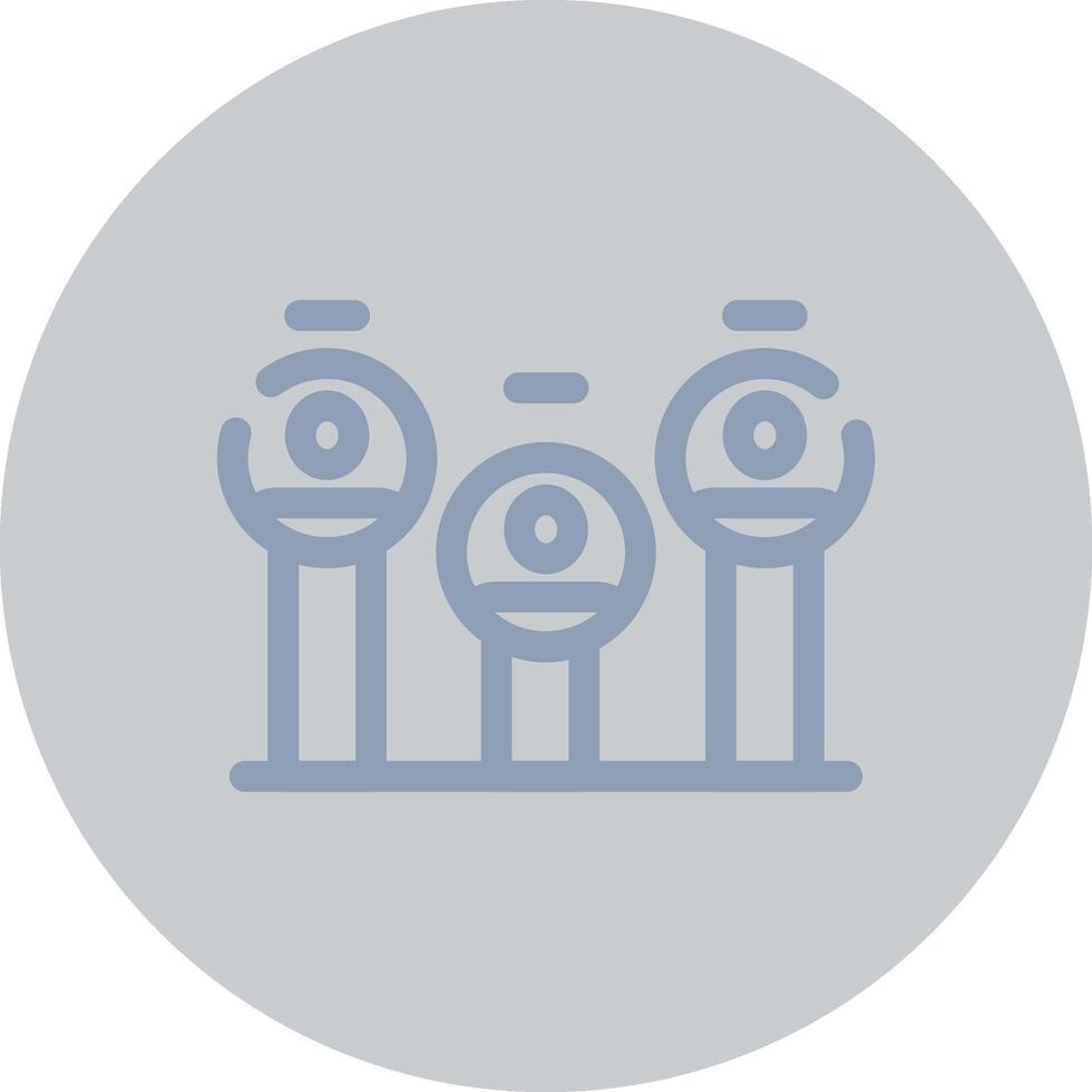 Poll Creative Icon Design vector