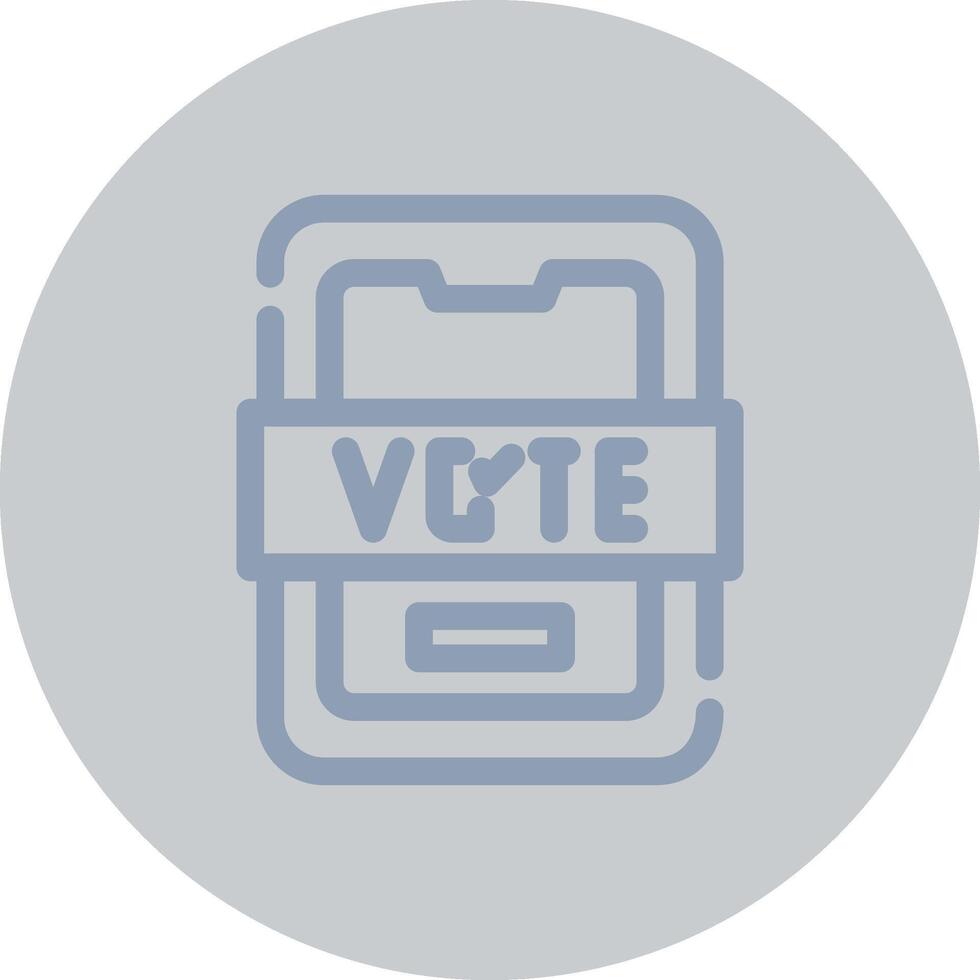 votar diseño de icono creativo vector