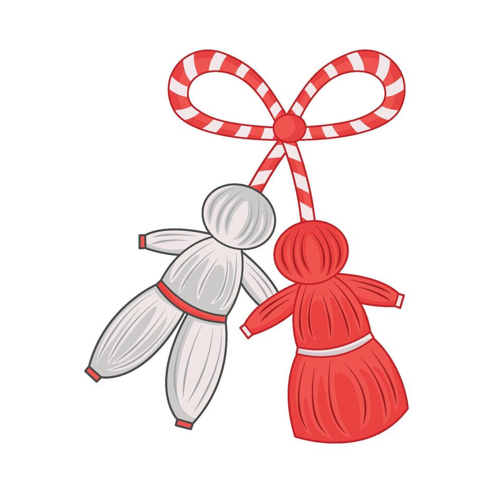 illustration of martisor vector