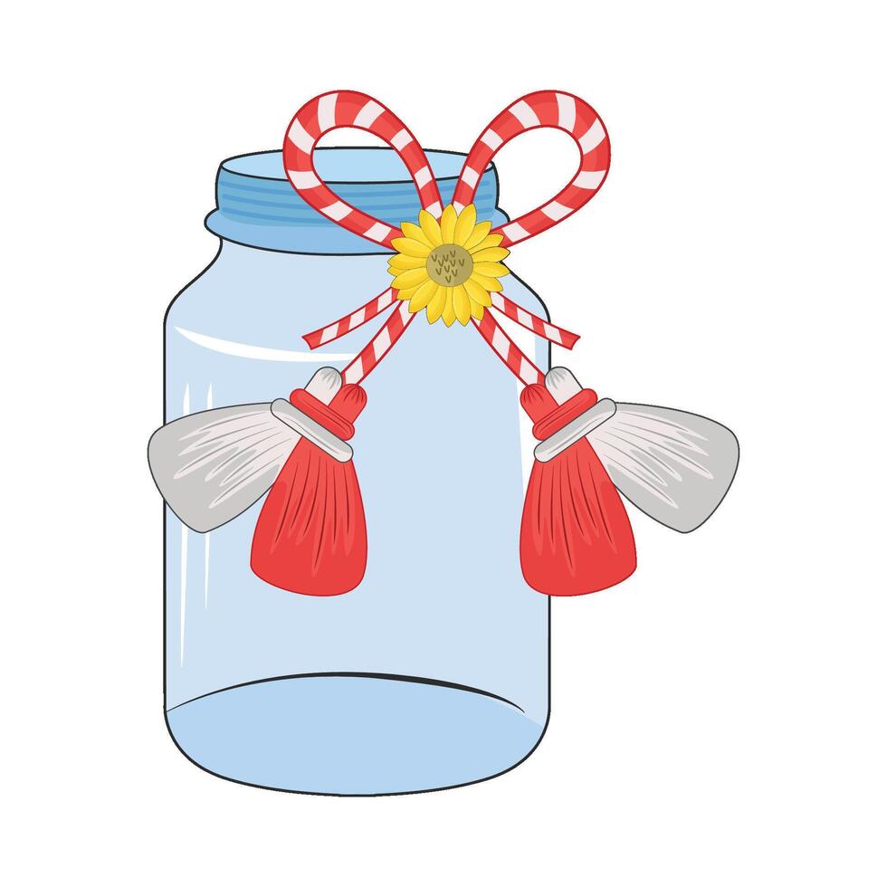 ilustración de martisor vector