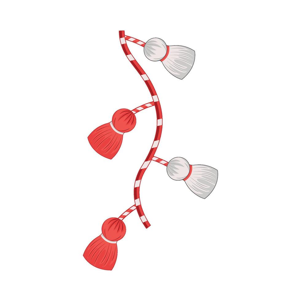 illustration of martisor vector