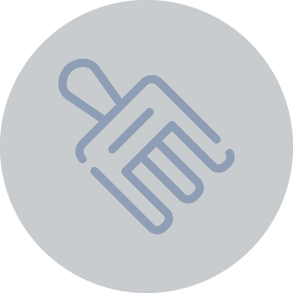 Comb Creative Icon Design vector