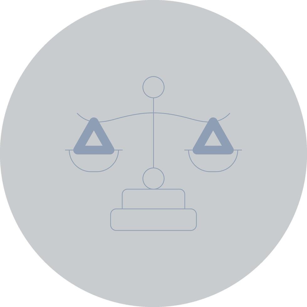 Justice Creative Icon Design vector