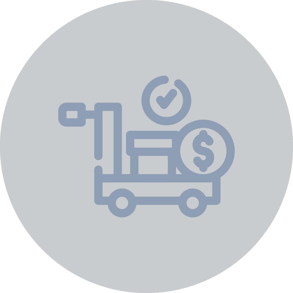 Procurement Creative Icon Design vector