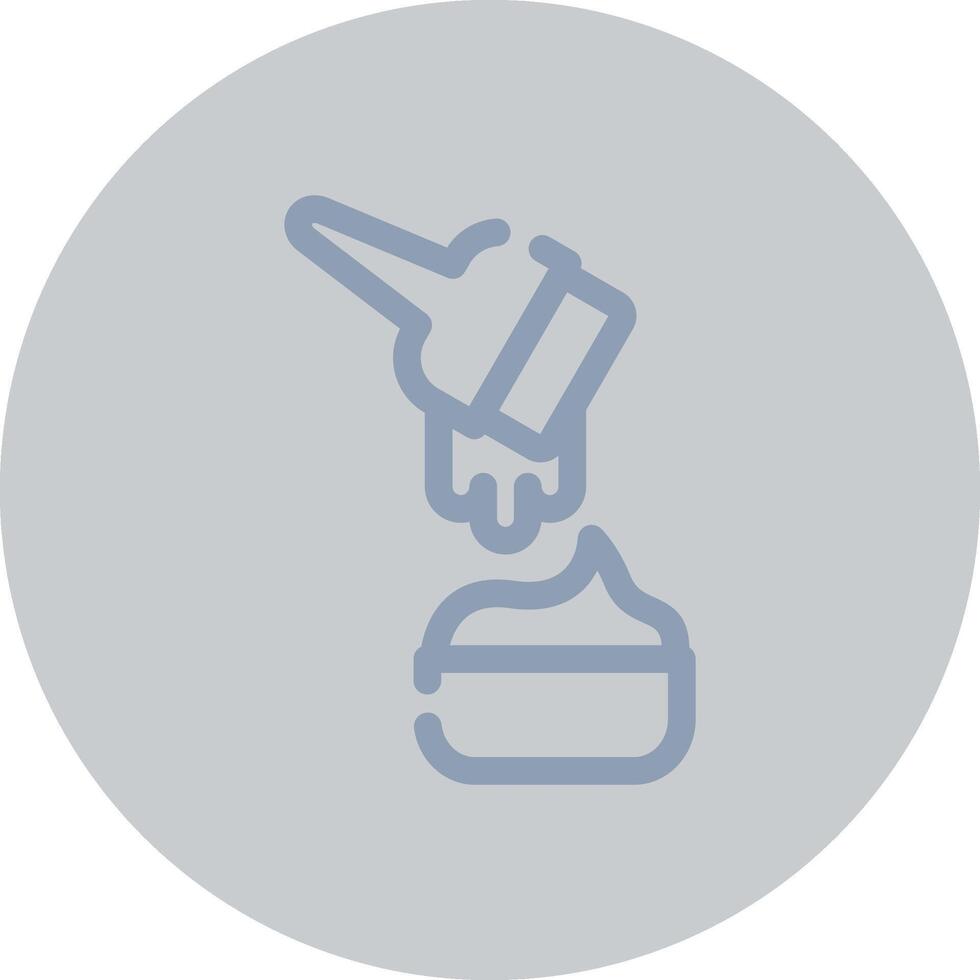 Dye Creative Icon Design vector