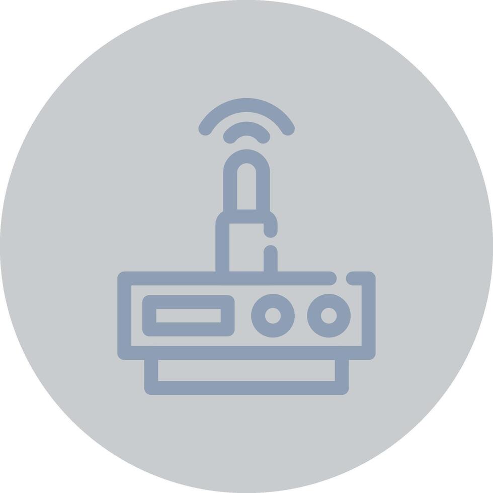 Wifi Router Creative Icon Design vector