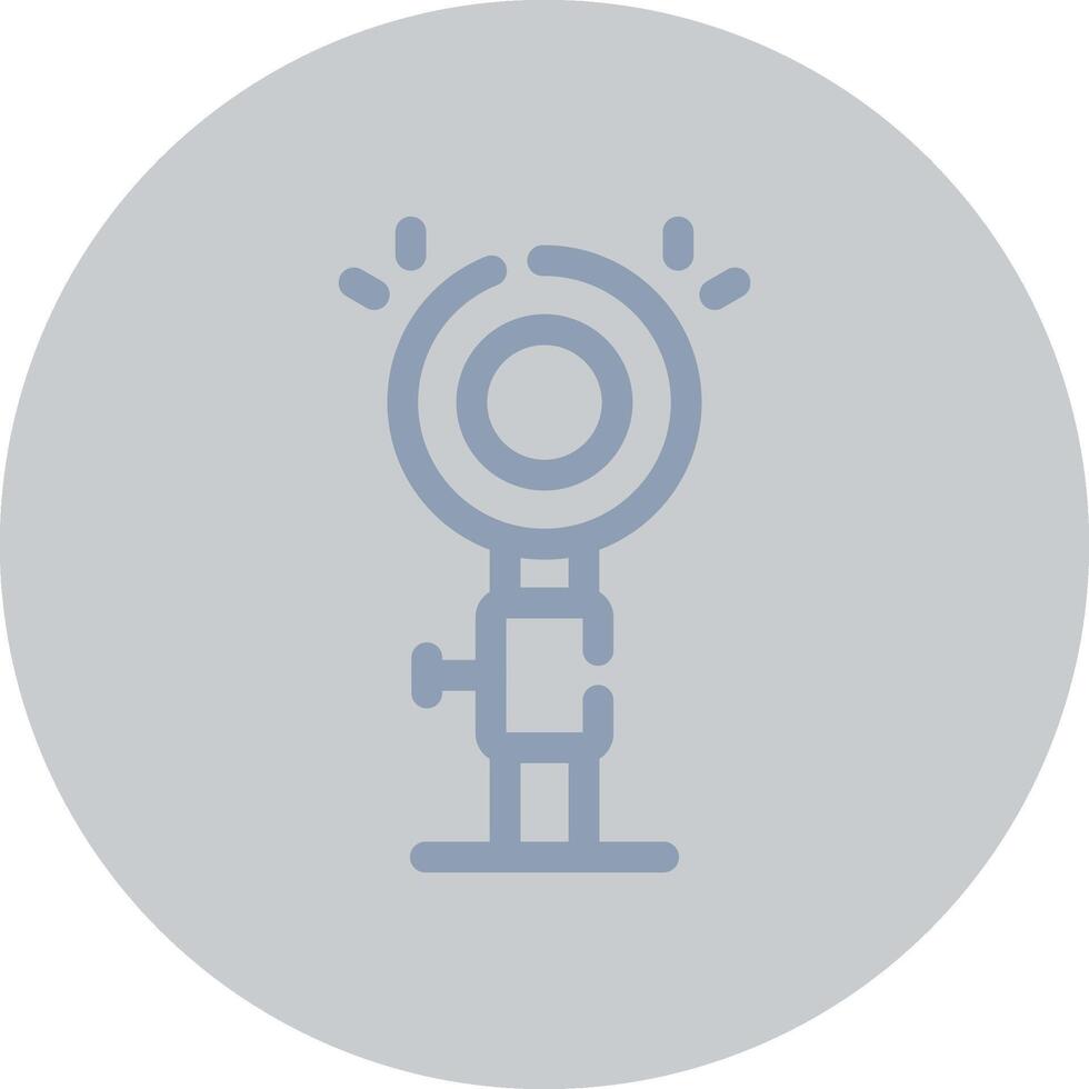 Light Creative Icon Design vector