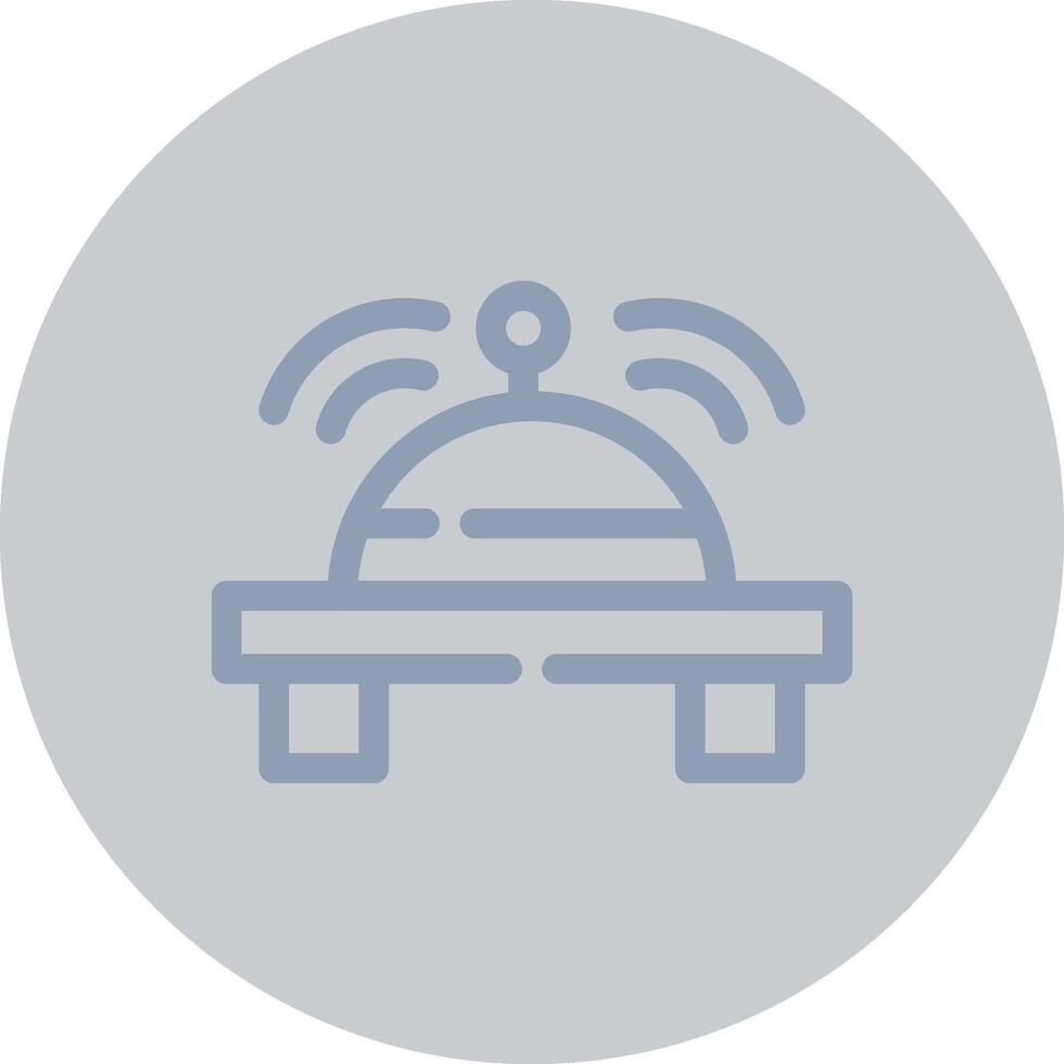 Reception Bell Creative Icon Design vector