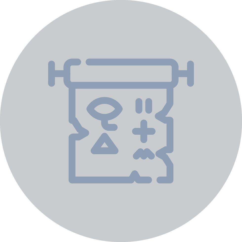 Hieroglyph Creative Icon Design vector