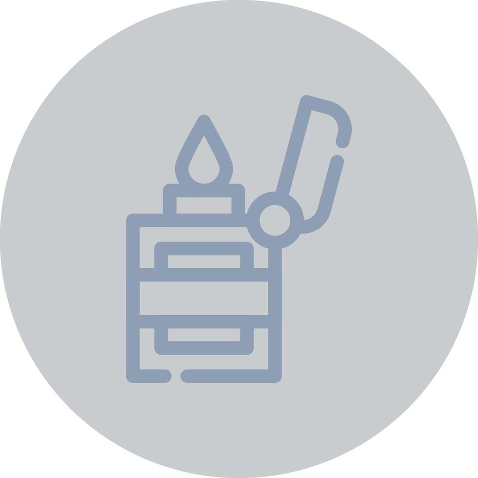 Lighter Creative Icon Design vector