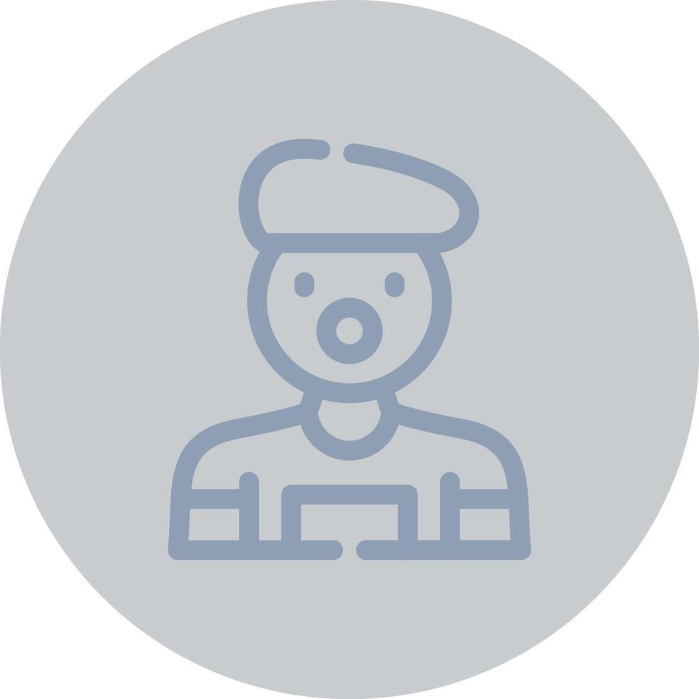 Mime Creative Icon Design vector