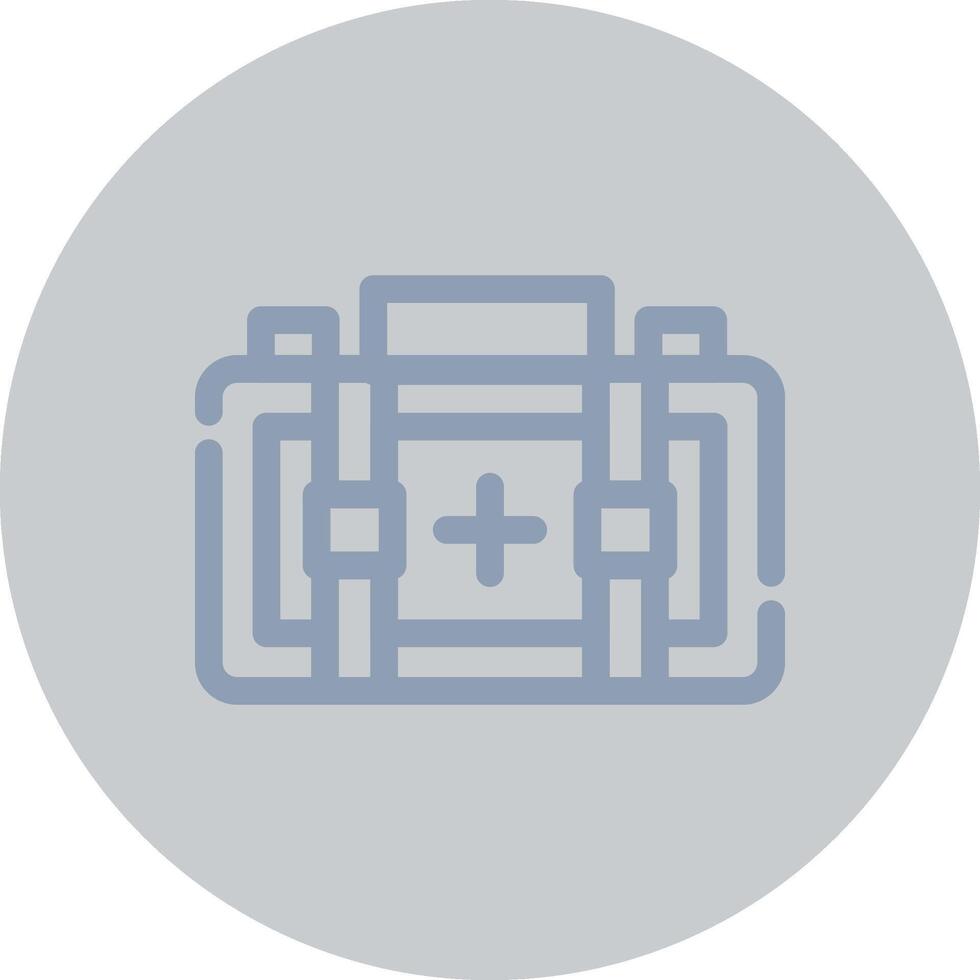 First Aid Kit Creative Icon Design vector