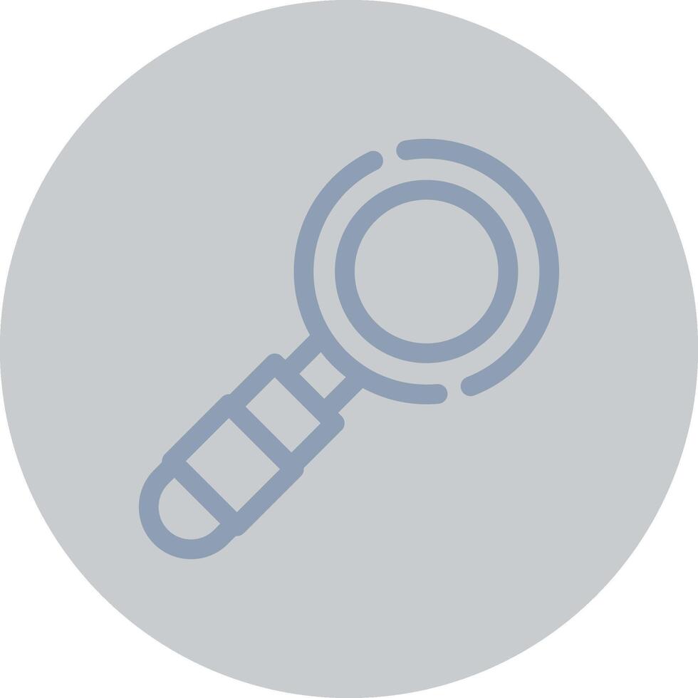 Magnifying Glass Creative Icon Design vector