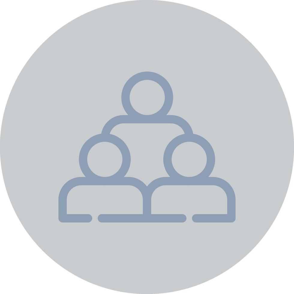Audience Creative Icon Design vector