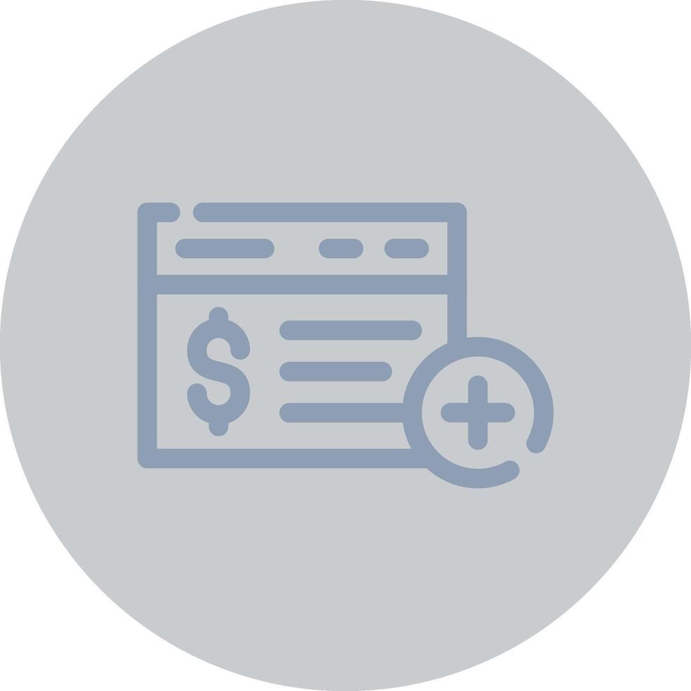 Bank Account Creative Icon Design vector