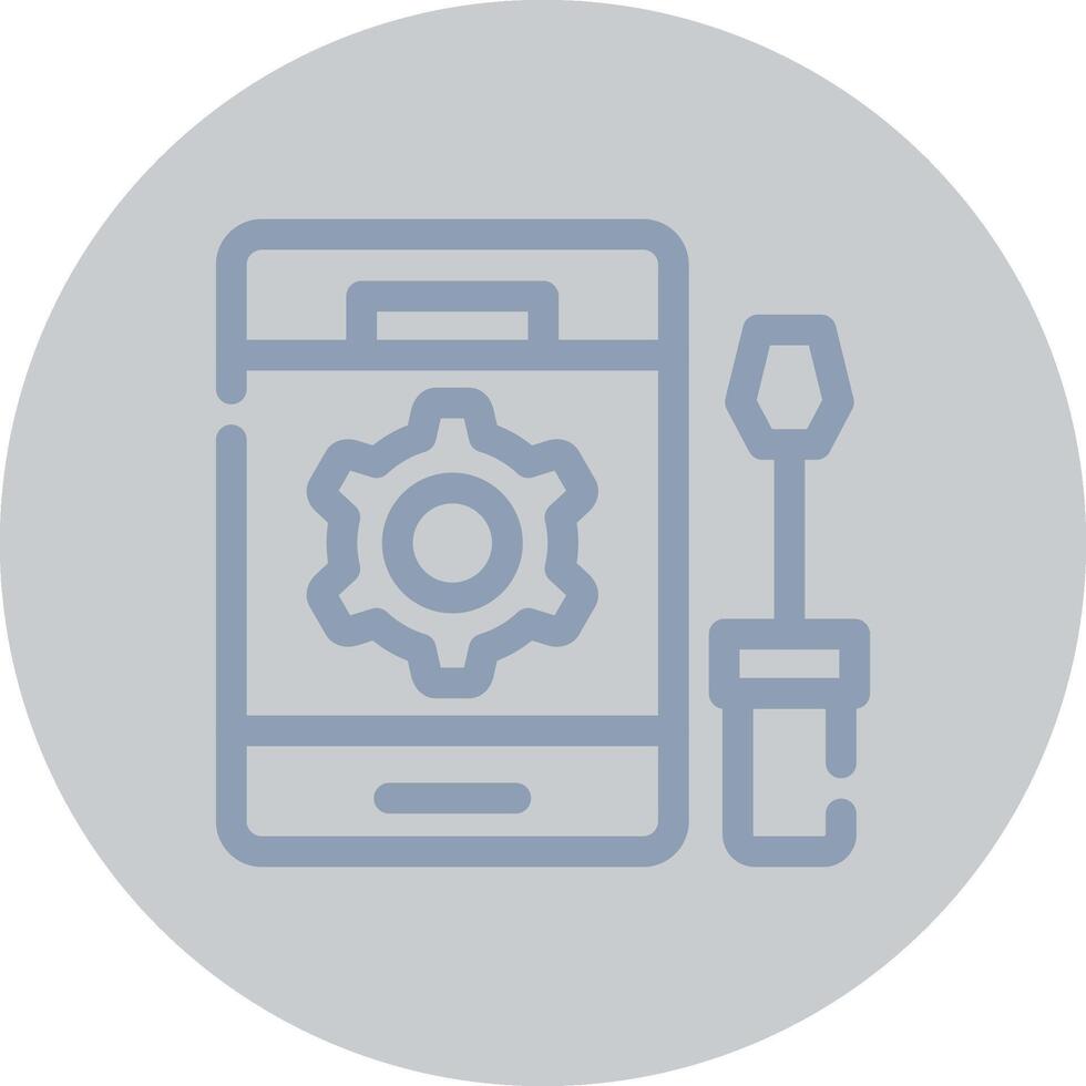 Smartphone Creative Icon Design vector