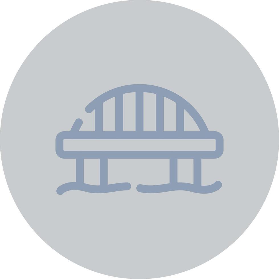 Bridge Creative Icon Design vector
