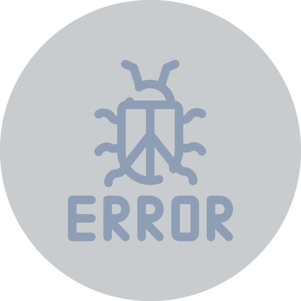 Bug Creative Icon Design vector