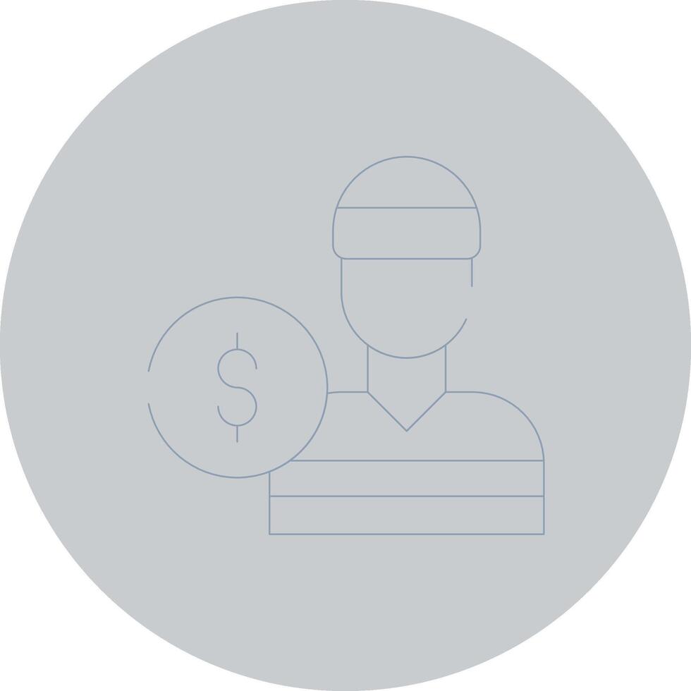 Theft Creative Icon Design vector