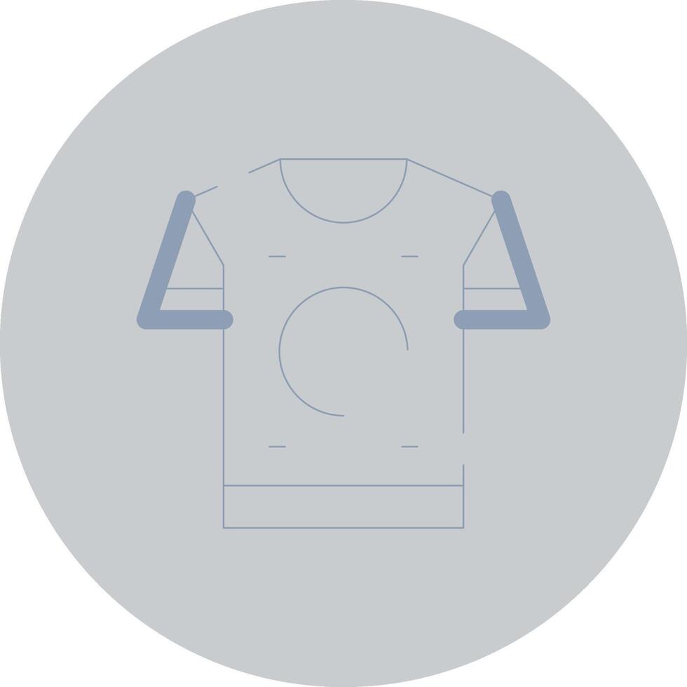 diseño de icono creativo de camiseta vector